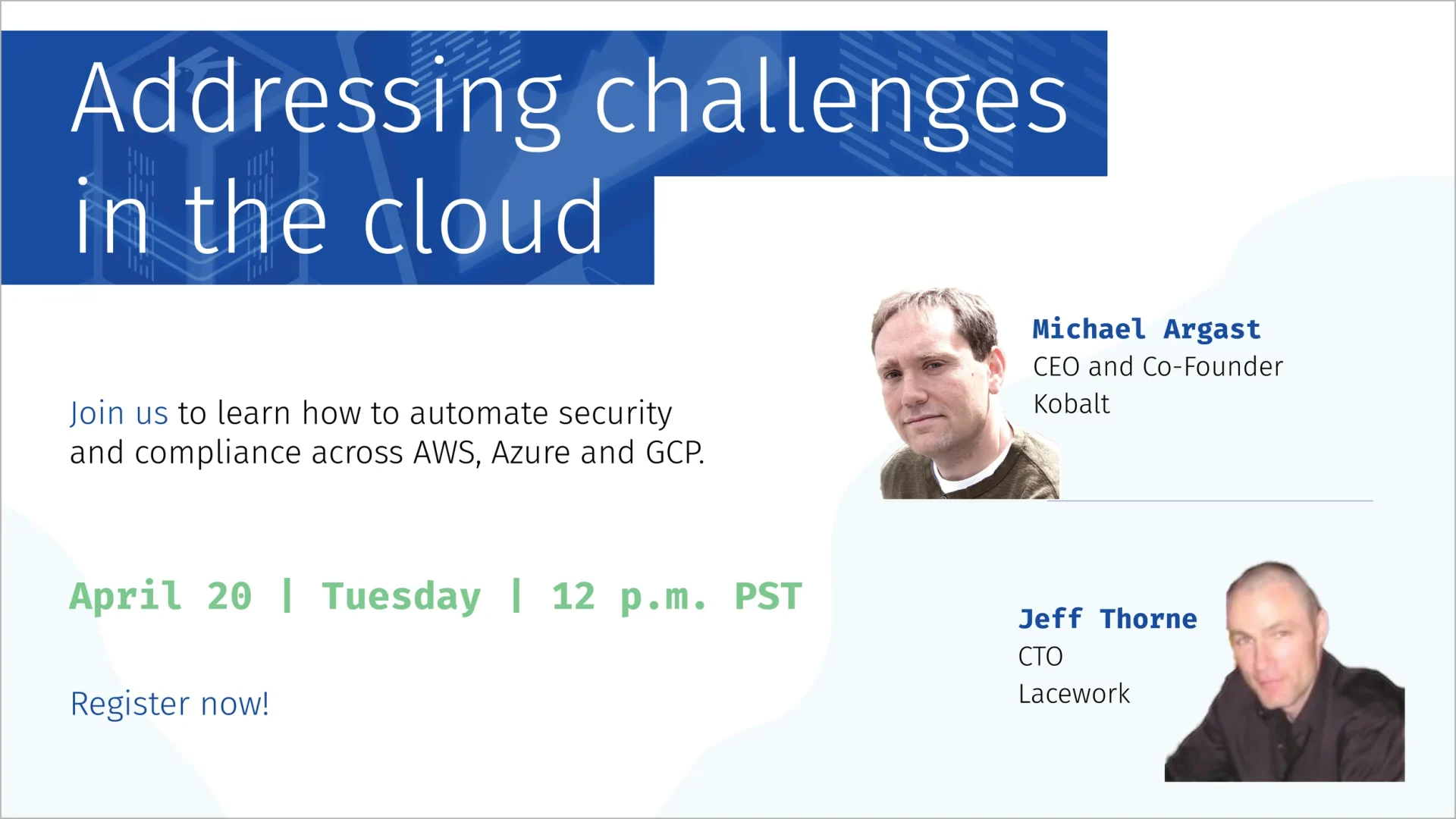 Addressing challenges in the cloud - Kobalt.io