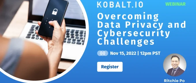 Kobalt.io Data Protection Officer Webinar
