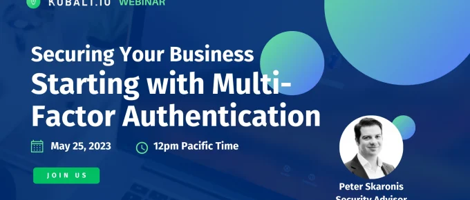 May Webinar MFA